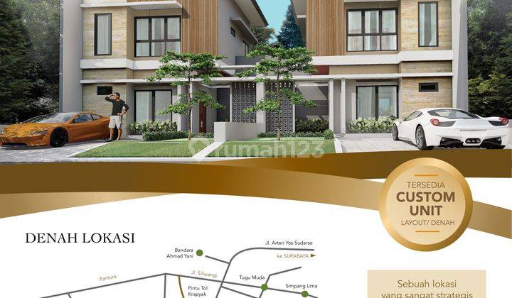 Cluster Baru Kana Home Wonoplumbon Mijen Dekat Bsb