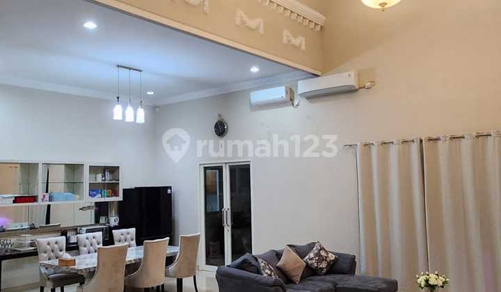 Strategic Luxury House Fully Furnished in Pakuwon Indah Surabaya 2