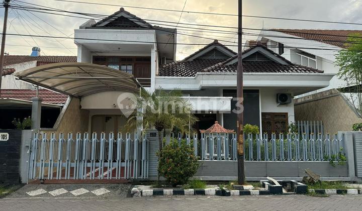 Rumah Strategis Kawasan Elit di Dharmahusa Indah Dekat Unair Surabaya