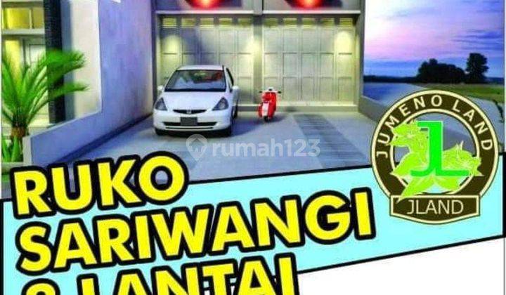 JUAL RUKO READY STOK BANDUNG UTARA SARIWANGI KPR  3