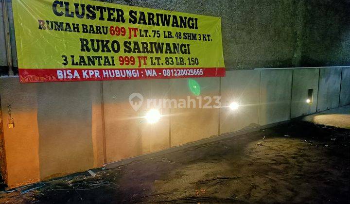 JUAL RUKO READY STOK BANDUNG UTARA SARIWANGI KPR  7