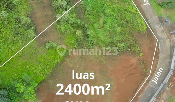 Jual Tanah Siap Bangun Luas 2400m2 Di Cisarua Puncak Bogor