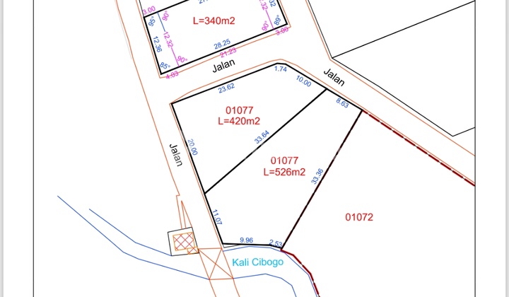 For Sale Strategic Luxury Land 950m2 in Cisarua Bogor