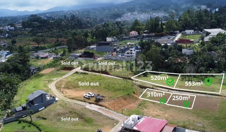 Dijual Tanah Luas 310m2 Dimegamendungbogor