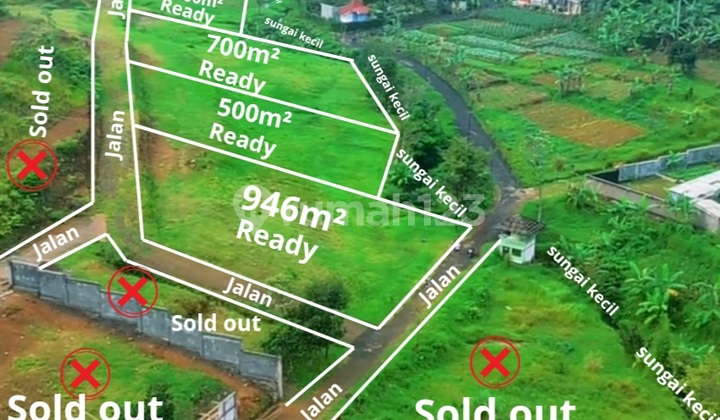 For Sale SHM Land, Strategic Location at Puncak Cisarua Bogor. For Sale SHM Land, Strategic Location at Puncak Cisarua Bogor.