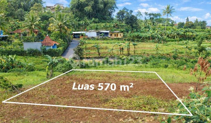 Jual Tanah Pribadi Luas 570 Meter SHM di Cisarua Puncak Bogor