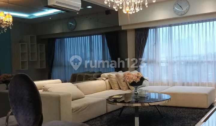 Somerset Permata Berlian Apartment Classic Style Furnished Middle Floor Only 3 M 2