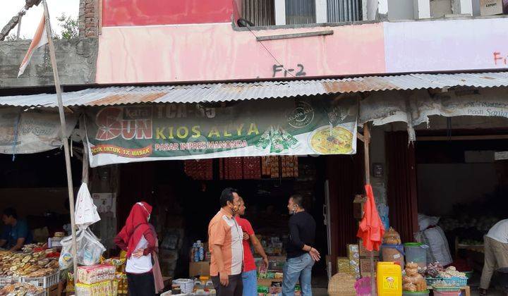 Lelang Ruko di Kompleks Pasar Inpres Manonda, Palu, Sulawesi Tengah 1