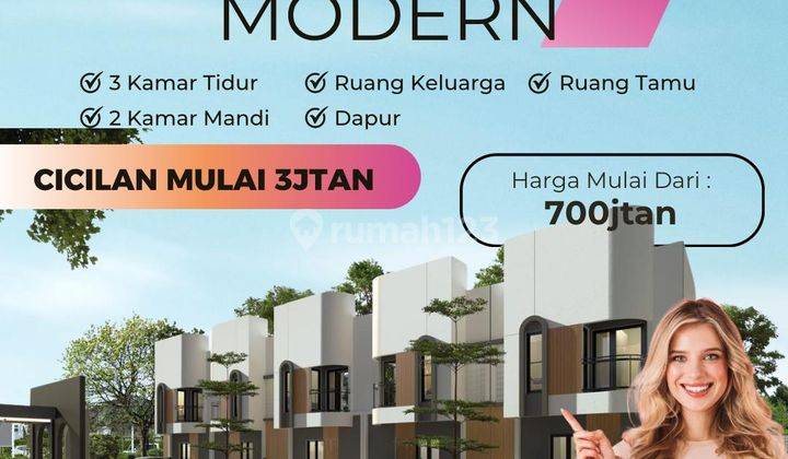 Cluster Bsd 2 Lantai Murah Cicilan Hanya 3jtaan 1