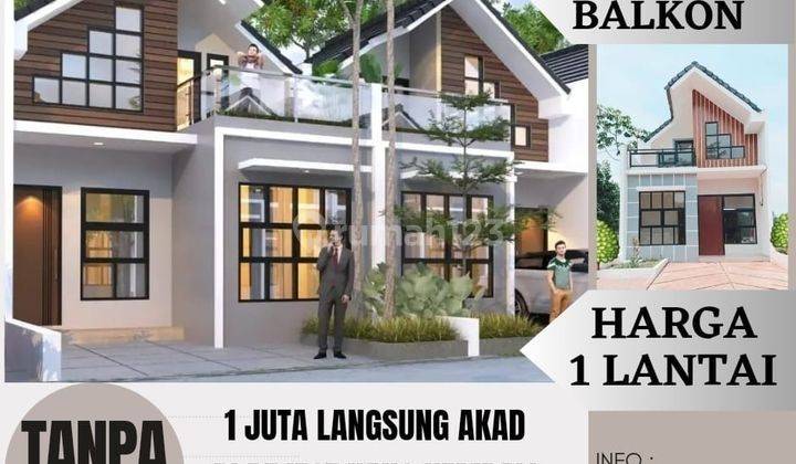 Smarthome 2 Lantai Fokus Angsuran 3 Jt Tanpa Dp, Pasti Akad 1