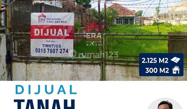 Tanah 2125 dapat 2 muka jalan Bandung sampai jalan sugih waras  2