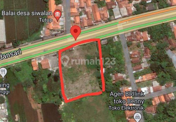 Tanah 4480 strategis jalan Mayjen S Parman 1