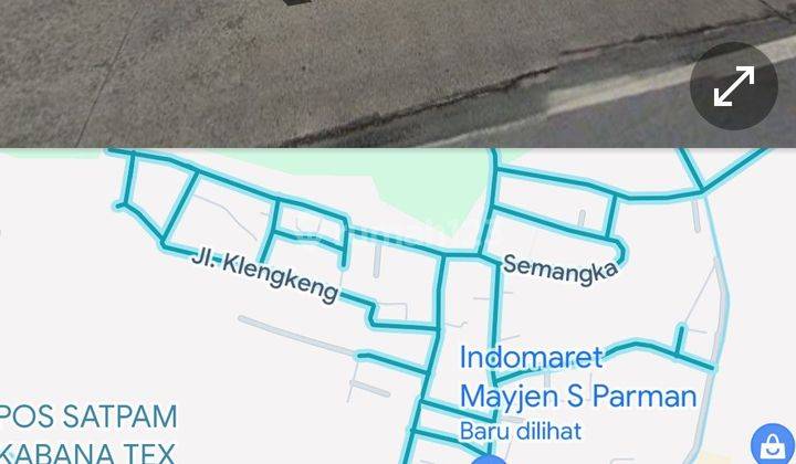 Tanah 4480 strategis jalan Mayjen S Parman 2