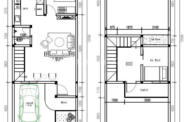 Jual Rumah Baru Renov di Kranggan permai jatisampurna, Cibubur 2