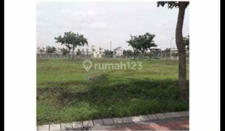 tampak depan jual tanah kavling grand pakuwon