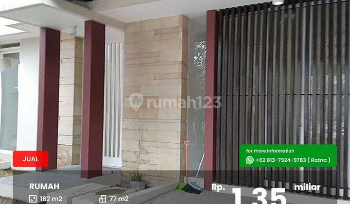 Rumah siap huni Araya dijual murah 1