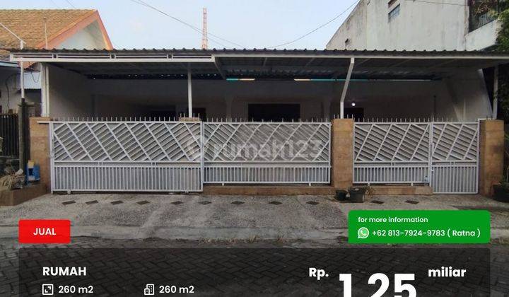 Rumah dekat akses tol Sawojajar 1