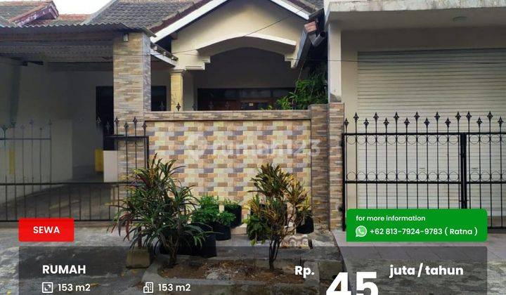 Rumah bisa untuk kantor atau usaha di Sawojajar 1 1