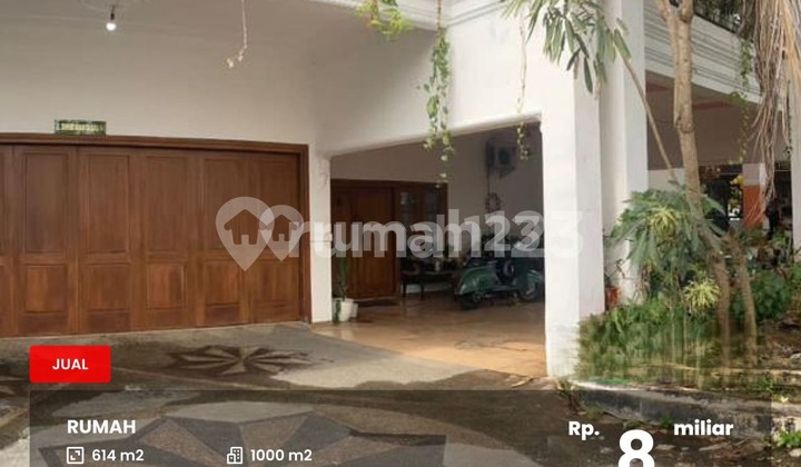 Rumah luas pojok dekat ITN 1