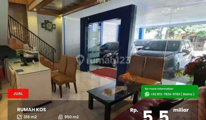 Rumah Kos 4 Lantai Tlogomas 1