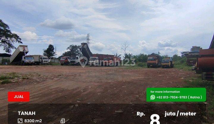 Tanah Luas Poros Jalan Raya Gadang Akses Kontainer 1