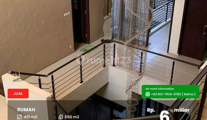 Rumah 3 Lantai Desain Interior Mewah Dewandaru 1