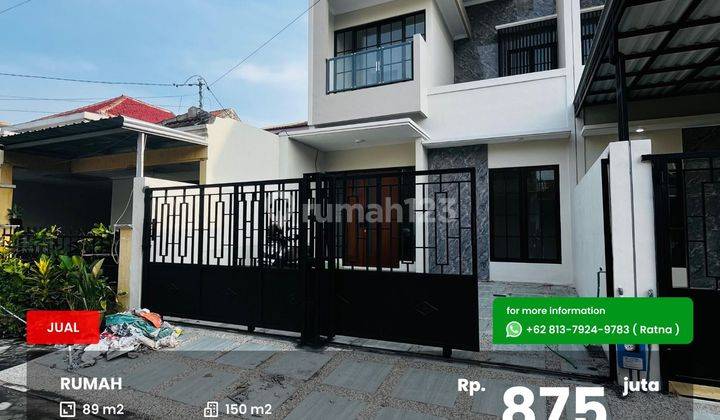 Rumah Baru Minimalis Semi Furnished Sawojajar 1 1