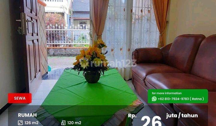 Rumah Kondisi Bagus Terawat Semi Furnished Sawojajar 1 1