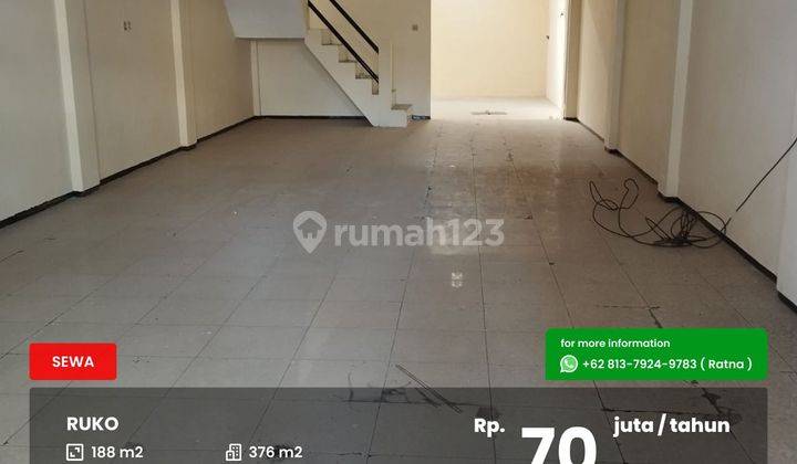 Ruko 2 Lantai Poros Jalan Ramai Sawojajar 1 1