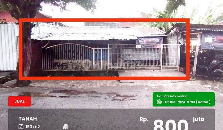 Tanah Pinggir Jalan Ramai Sawojajar 2 Cocok Untuk Usaha 1