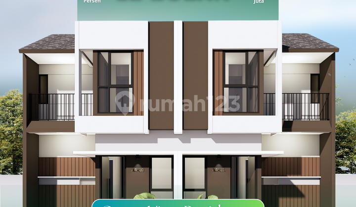 Green View Residence 2 I Rumah 2 Lantai Cicil Developer 2