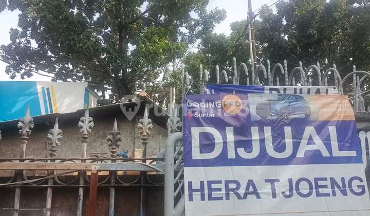 Jual Cepat Tanah Luas 594M2 Ada Bangunan Cocok untuk Gudang di Bungur Senen