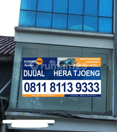 Ruko Bagus Kelapa Gading 3.5 Lantai SHM 216m