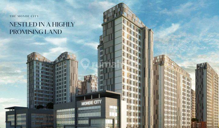 Take Over Murah Apartment Monde City 2Bedroom Tower M6 Lantai 12 1