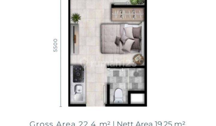 Dijual Murah Take Over Apartemen Monde City Batam Center 2