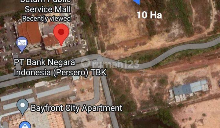 Dijual Murah Lahan Super Strategis Batam Center 1