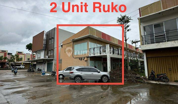 Dijual 2 Unit Tiban Ciptaland Ruko Citywalk Blok Alamanda 1