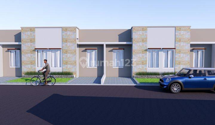 RUMAH MODERN MINIMALIS TANPA DP 1