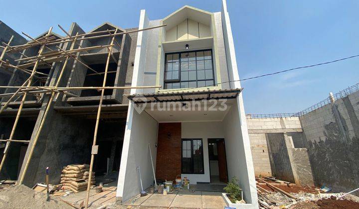 DIJUAL RUMAH 2 LT 5 MENIT KE STASIUN DALAM CLUSTER STRATEGIS  1