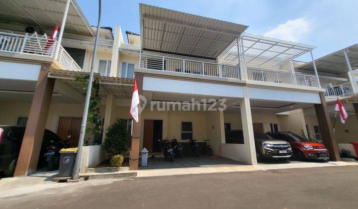 RUMAH 2 LANTAI SIAP HUNI FULL FURNISHED TINGGAL NEMPATIN
 1