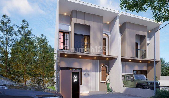 Rumah Dijual Di Bojong Sari Cluster Pinggir Jalan Akses 2 Mobil  2