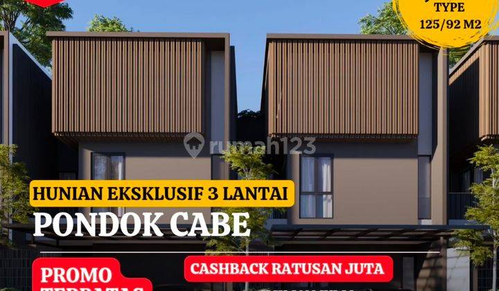 Rumah Dijual 5 Menit Dari Pintu Tol Pamulang Dp 0% Bebas Biaya 2