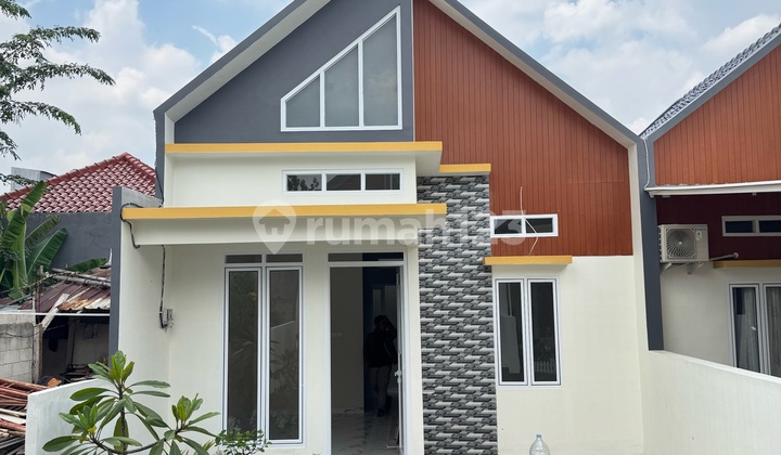 Rumah Di Cinangka Sawangan Siap Huni Akses Lebar Harga Murah