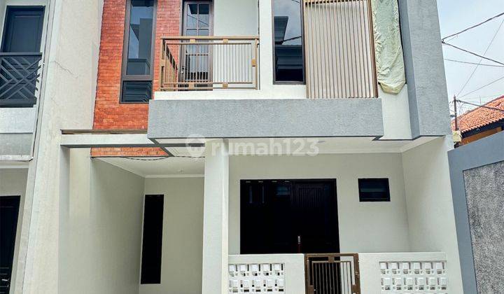 Rumah Cluster Siap Huni Di Pancoran Mas Lingkungan Nyaman N Aman 1