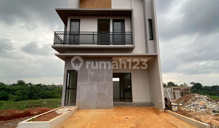 Rumah 2 Lantai Di Cinangka Murah Sekali Bebas Biaya Dekat Tol 2