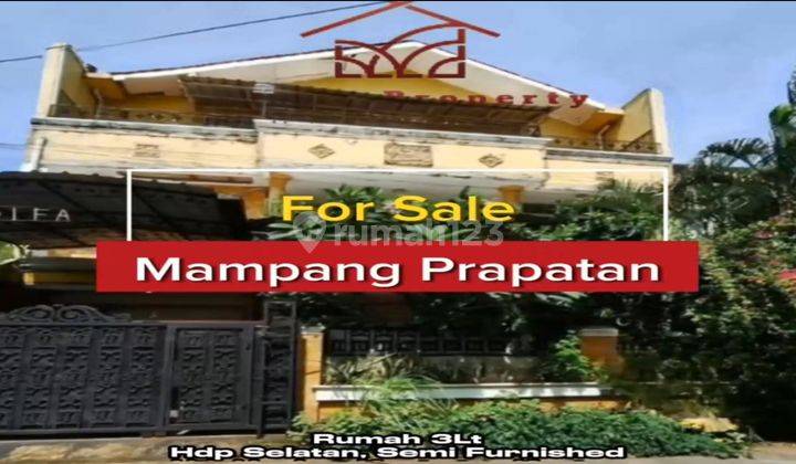 Rumah Dijual Di Pela Mampang Bangunan Luas Strategis Dalam Kota 1