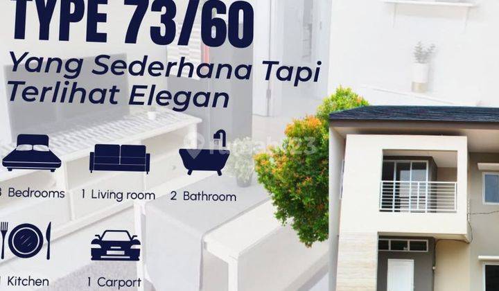Rumah Dijual Di Kemang Bogor Dekat Jalan Utama Ada Kolam Renang 2