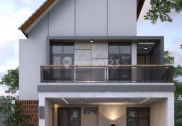 Rumah Dijual Di Pancoran Mas Furnished Dp 0 Dekat Pintu Tol  2