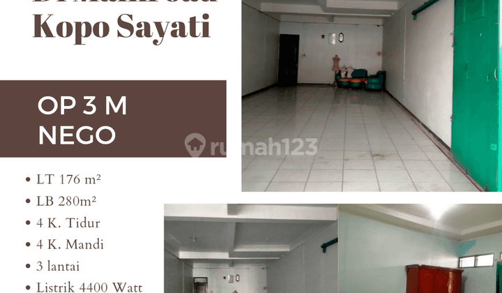 Dijual Ruko Bagus 3 Lantai SHM Di Mainroad Kopo Sayati, Bandung 2