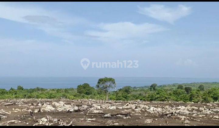 Tanah dengan view laut di Labuan Aji pulau Moyo dekat Moyo resort untuk investasi 1